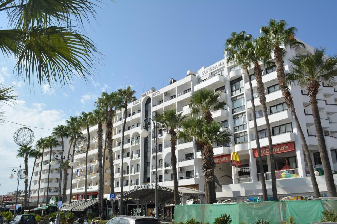 Les Palmiers Sunorama Beach Apartments Larnaca Buitenkant foto